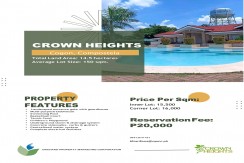 Crown Heights Estate- STA. LUCIA LAND